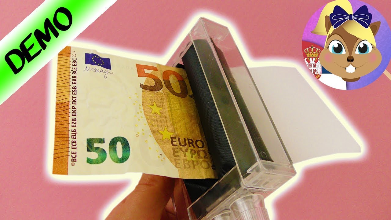 Magičan trik - Mašina za štampanje novca - Napraviti prave novčanice od papira