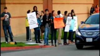1st Protest Against Backpage - Cal State Fullerton, October 6, 2011
