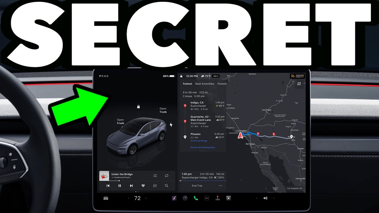 17 HIDDEN Tesla Model Y Juniper Screen Tricks Most Owners Miss! - YouTube