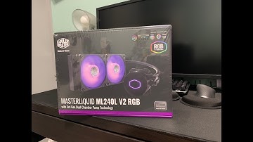 Installing Cooler Master MasterLiquid ML240L RGB V2 on AM4 Socket