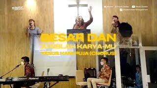 Download lagu Besar Dan Ajaiblah Karya-Mu (medley) Yesus Kami Puja (Cover Worship)