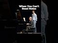 When You Can’t Read Notes #nostalgia #classicalmusic #victorborge #pianist #memes #shorts #viral