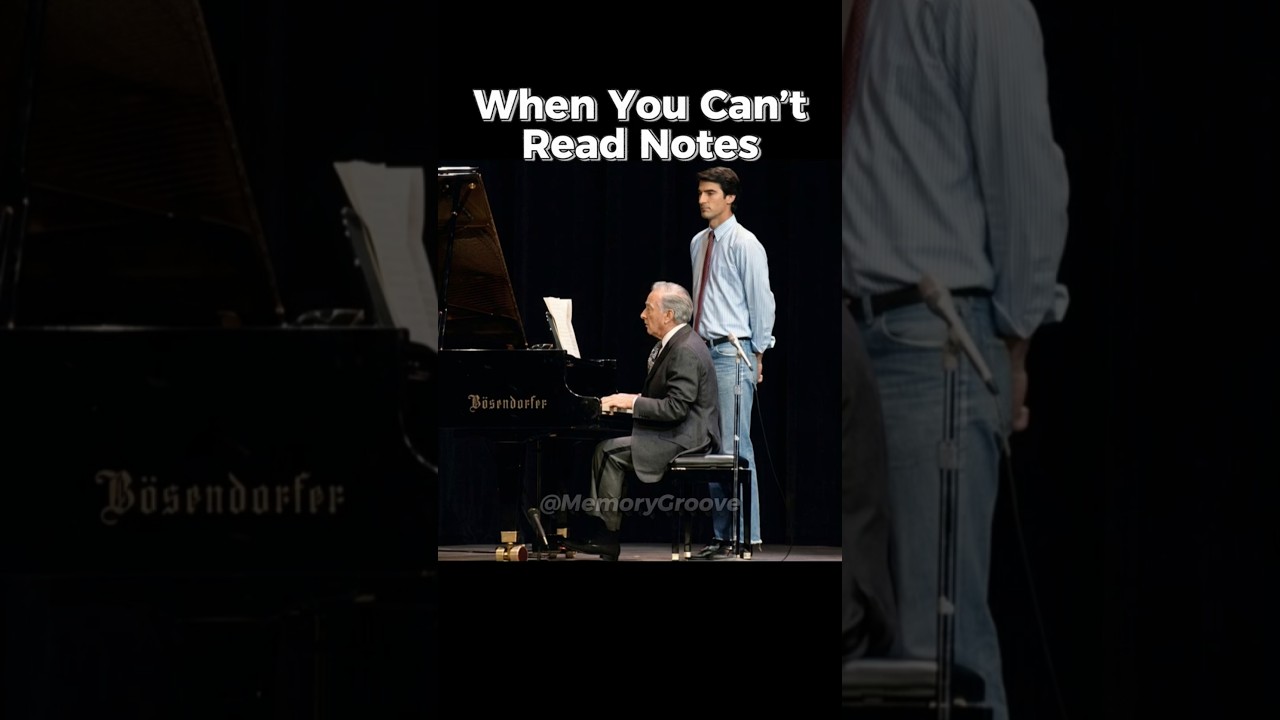 When You Can’t Read Notes #nostalgia #classicalmusic #victorborge #pianist #memes #shorts #viral