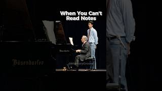 When You Can’t Read Notes #nostalgia #classicalmusic #victorborge #pianist #memes #shorts #viral