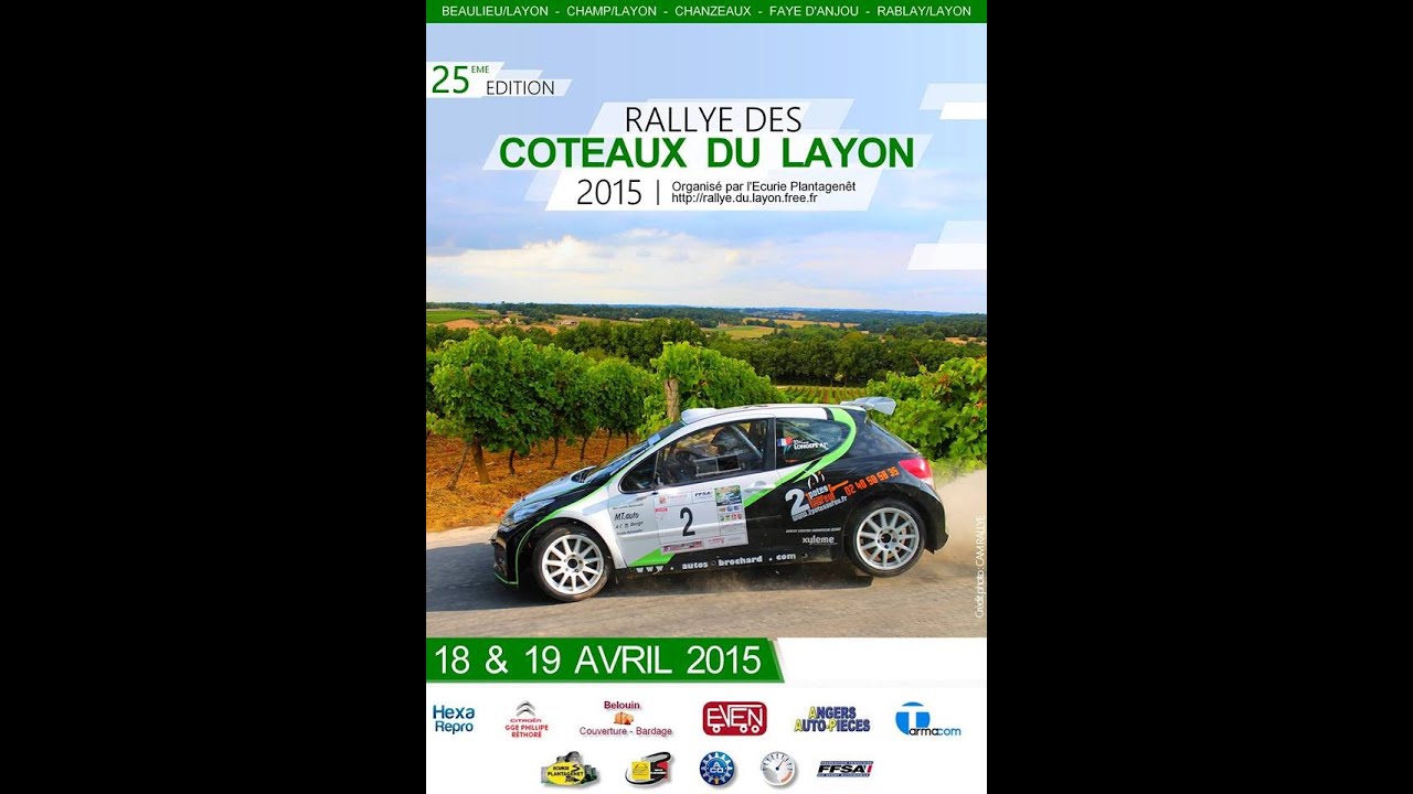 Rallye Des Côteaux Du Layon 2022 Engagés