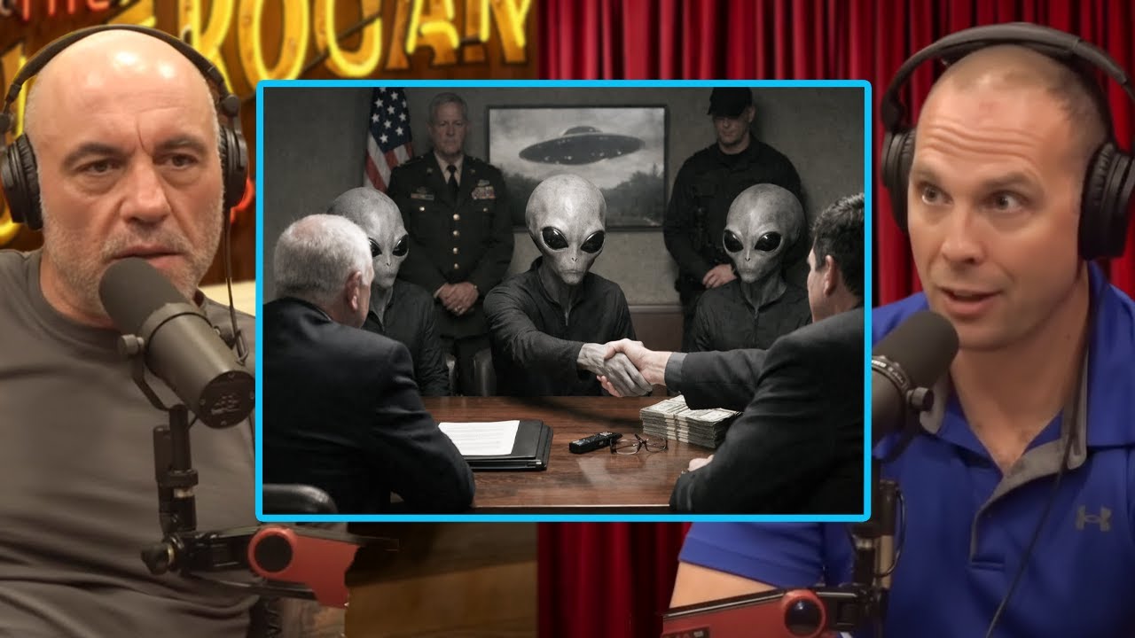 Joe Rogan: Is the Government Making Deals with Aliens to Hide the Truth? 👽🤝