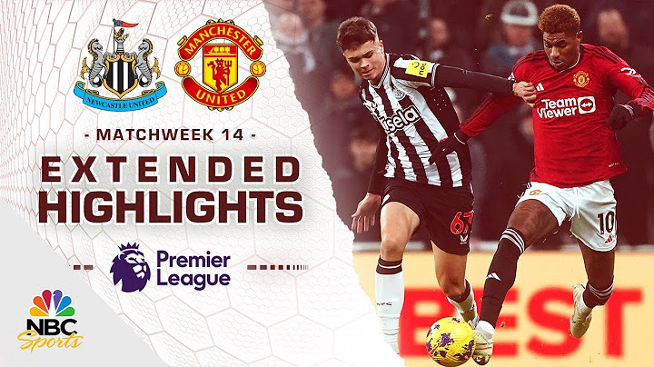 Newcastle United v. Manchester United | PREMIER LEAGUE HIGHLIGHTS | 12/2/2023 | NBC Sports