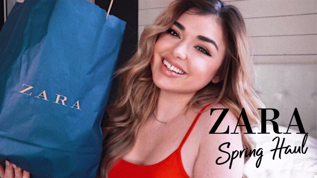 ZARA TRY-ON CLOTHNG HAUL - SPRING 2019 | Chloe Zadori - YouTube