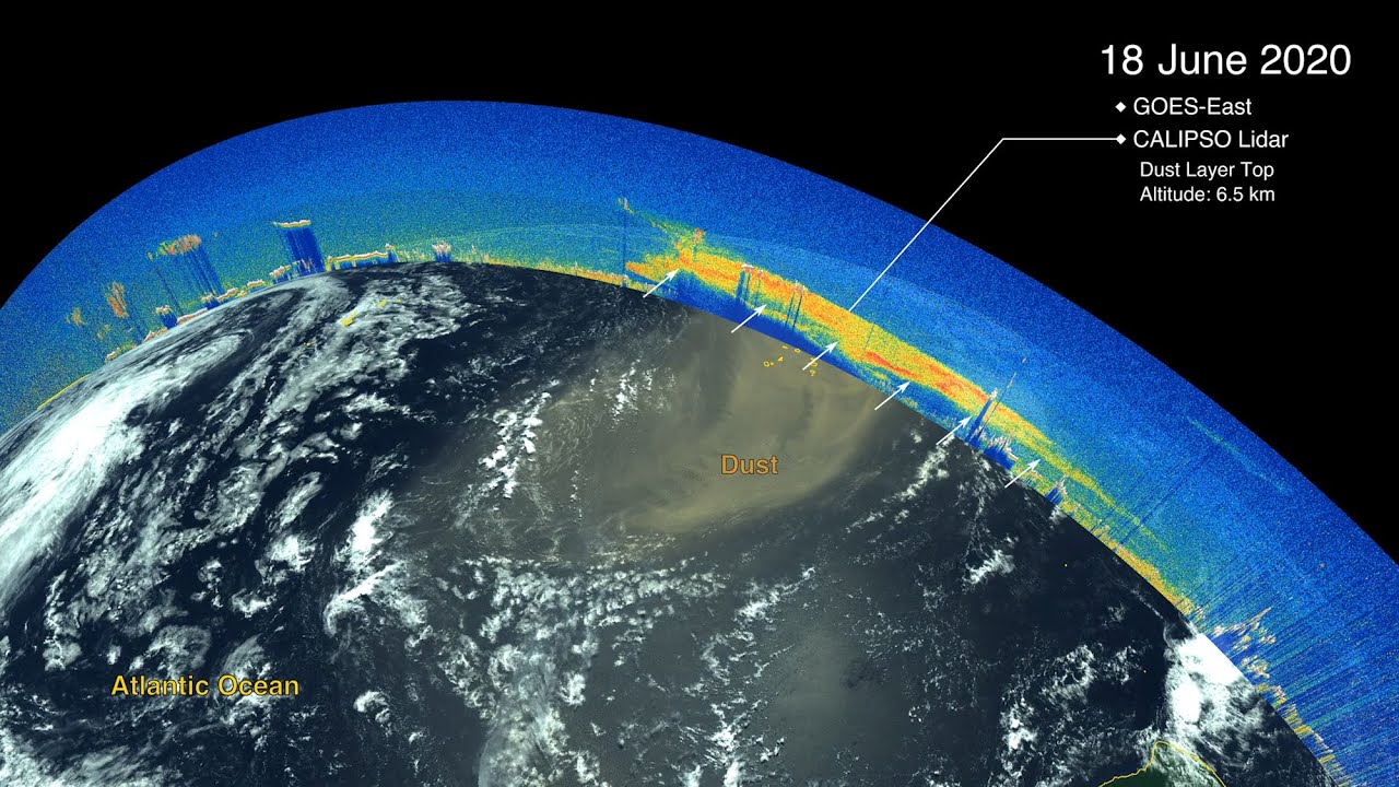 NASA Measures 'Godzilla' Saharan Dust Plume that Hit the U.S.