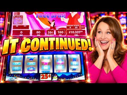 WILD Red Screen Run CONTINUES…My Machine Was BROKEN but WE KEPT WINNING!