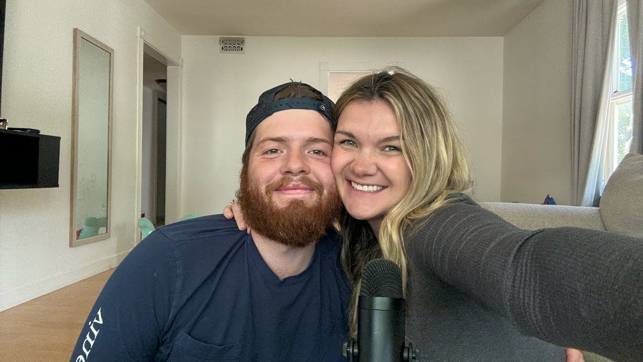 Real person ASMR on my husband! 💤