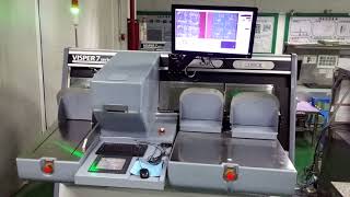 On the fly e-testing bare PCB on machine VISPER 7 series.