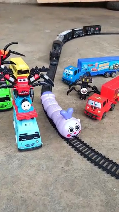 Toys, Train VS Lightning McQueen Eater, Choo Choo Charles, Train Eater, Thomas and Friends, Bus Tayo
