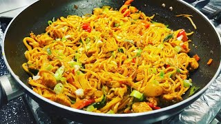 The BEST chicken & veg stir fry noodles 🤤 | noodle recipes | stir fry veg | Asian cuisine | how to