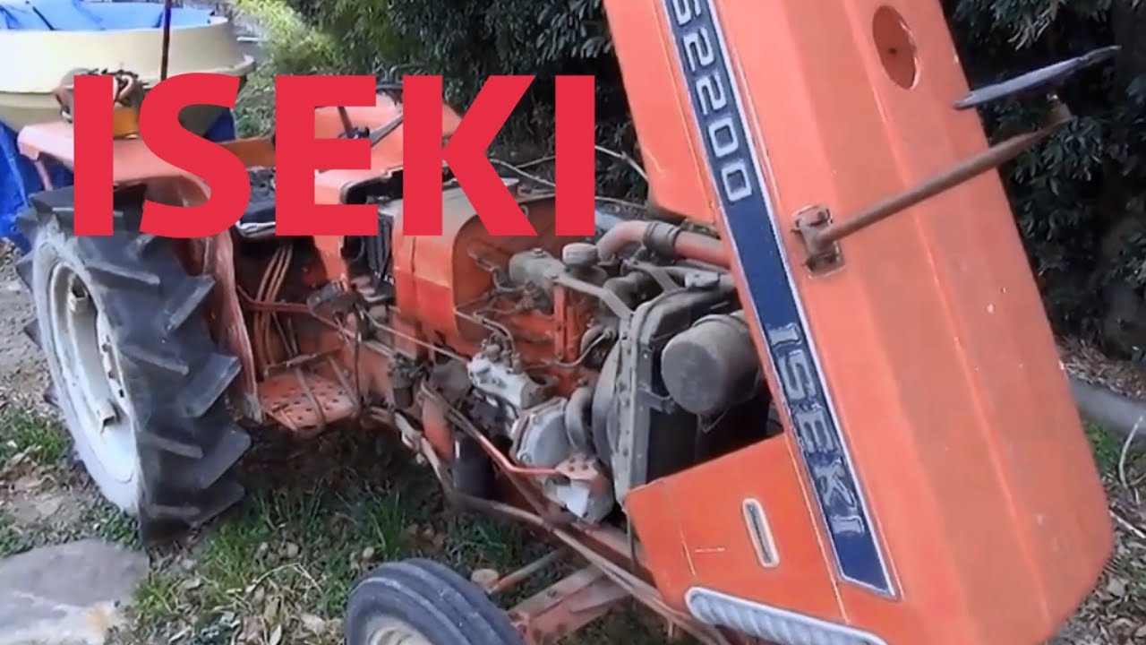 ISEKI] Start up, operation + details Starting up the TS2200 Iseki 