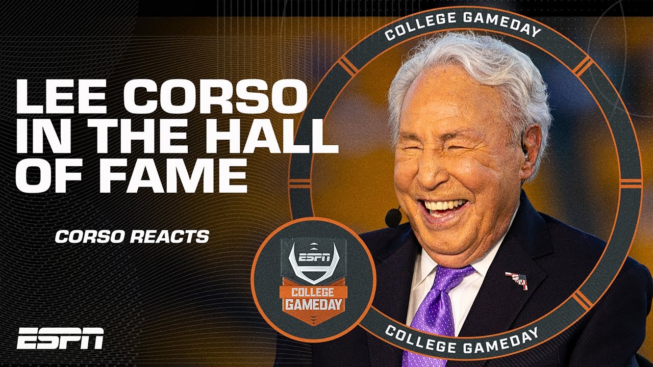 Lee Corso elected to the Sports Media Hall of Fame 🏆🙌 College GameDay