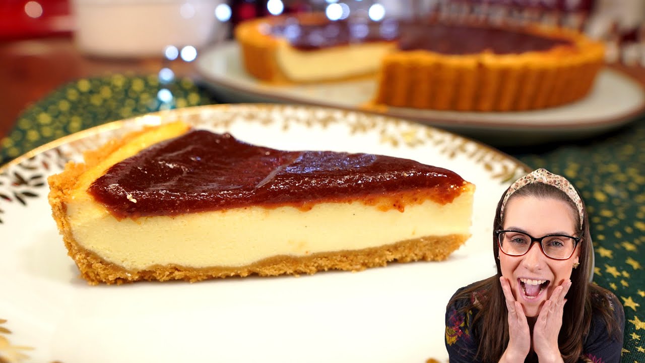 SOBREMESA QUE NÃO PODE FALTAR NO SEU FINAL DE ANO! TORTA DE RICOTA COM GOIABADA | cremosa e fácil!