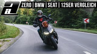 44PS mit 125er Schein! | Elektro Mopeds von BMW, Seat und Zero | VERGLEICH