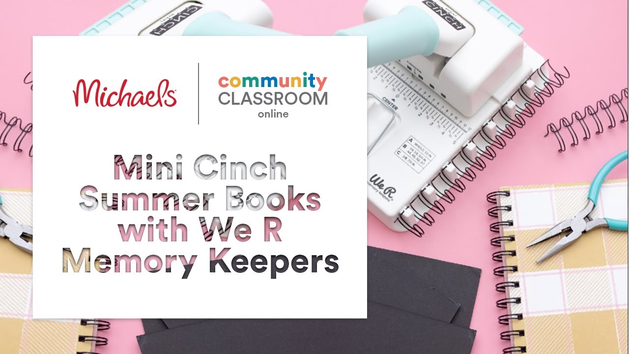 we r mini cinch tutorial  We are sure that one of your best crafty friends  is the Cinch, also very useful for those who are studying, and that bind  their notes