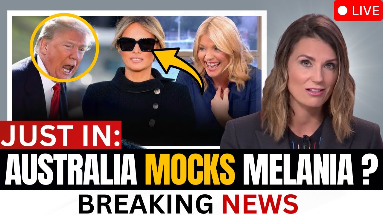 JUST IN  Trump Reacts After Australia Mocks Melania