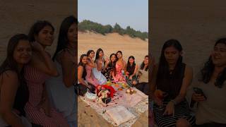 Lady group re picnic ytshorts ladygang minivlog masti food comedy happy funny lo