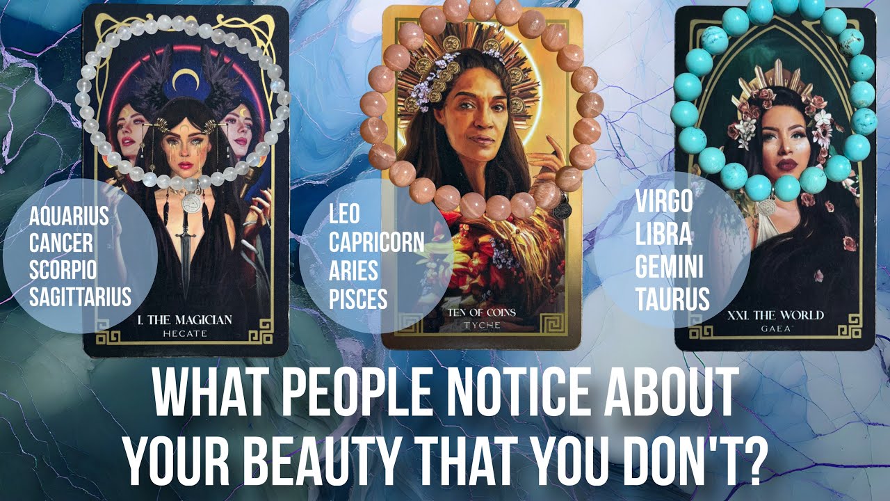 What Do People Notice About Your Beauty That You Don’t ?👀😍🔮- Pick A Card Tarot Reading