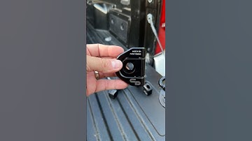 Charvonia Design D-Ring and Tie Down Anchor upgrades on the #2024tacoma #toyotatacoma