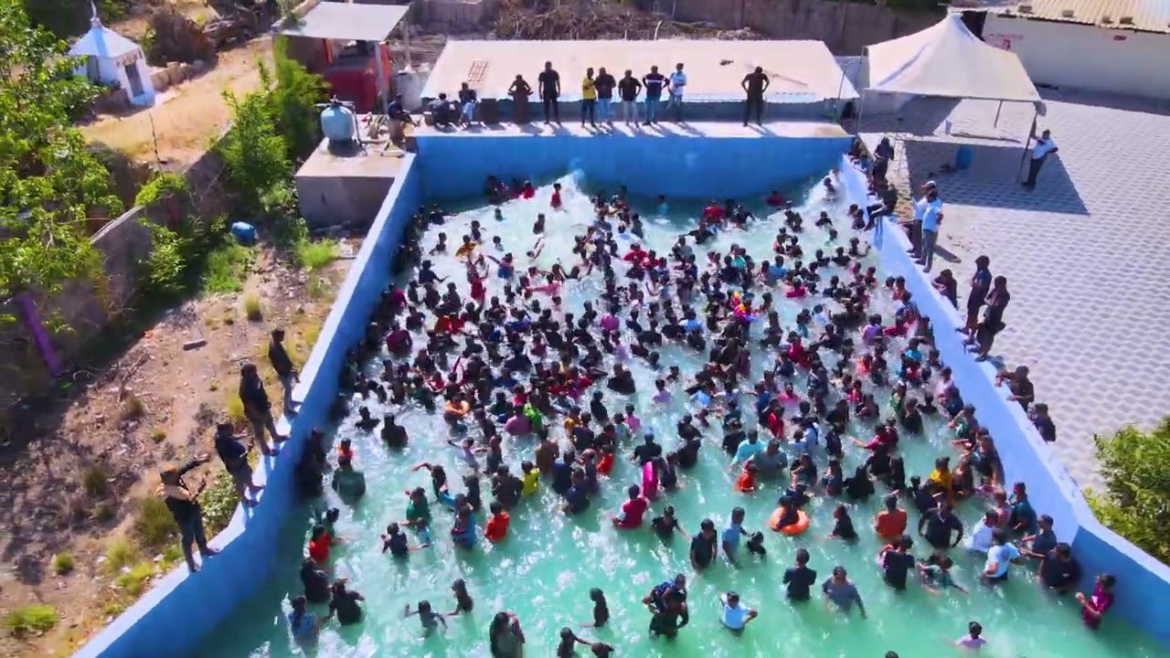 Poolside Paradise: Captivating Water Park Stock Footage | 4k | No Copyright Video | WP26