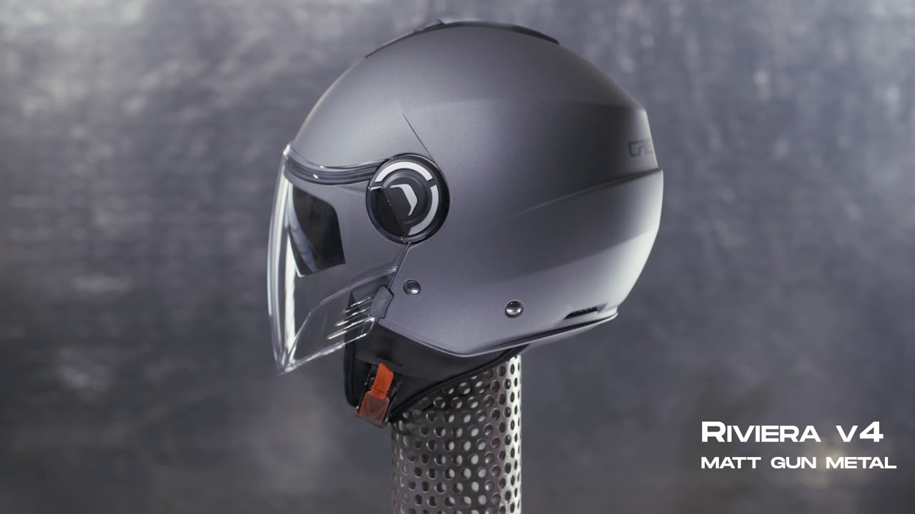 Caberg RIVIERA V4 MAT Jet Helmet - YouTube