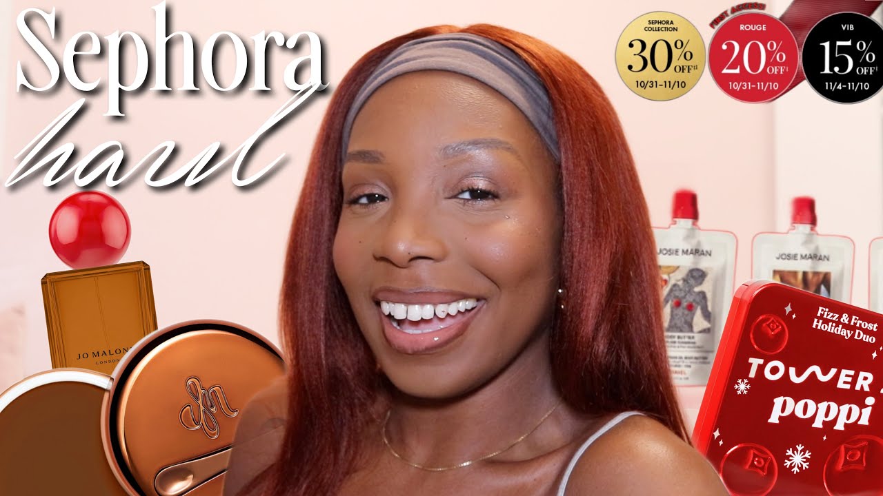 Праздничная распродажа Sephora VIB 2025 | Косметика, парфюмерия, средства по уходу за кожей | The...