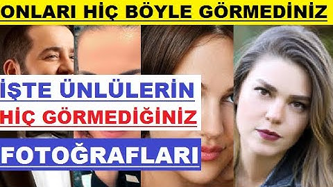 İşte Ünlüleri Hiç Görmediğiniz Çocukluk Ve Gençlik Fotoğrafları