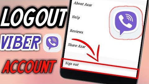 How to Logout In Viber Account