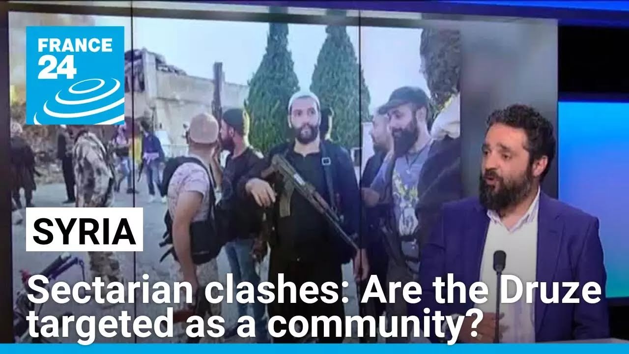Sectarian clashes in Syria: Are the Druze targeted as a community? • FRANCE 24 English