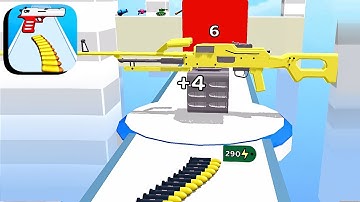 Bullet Stack ​- All Levels Gameplay Android,ios (Levels 124-126)
