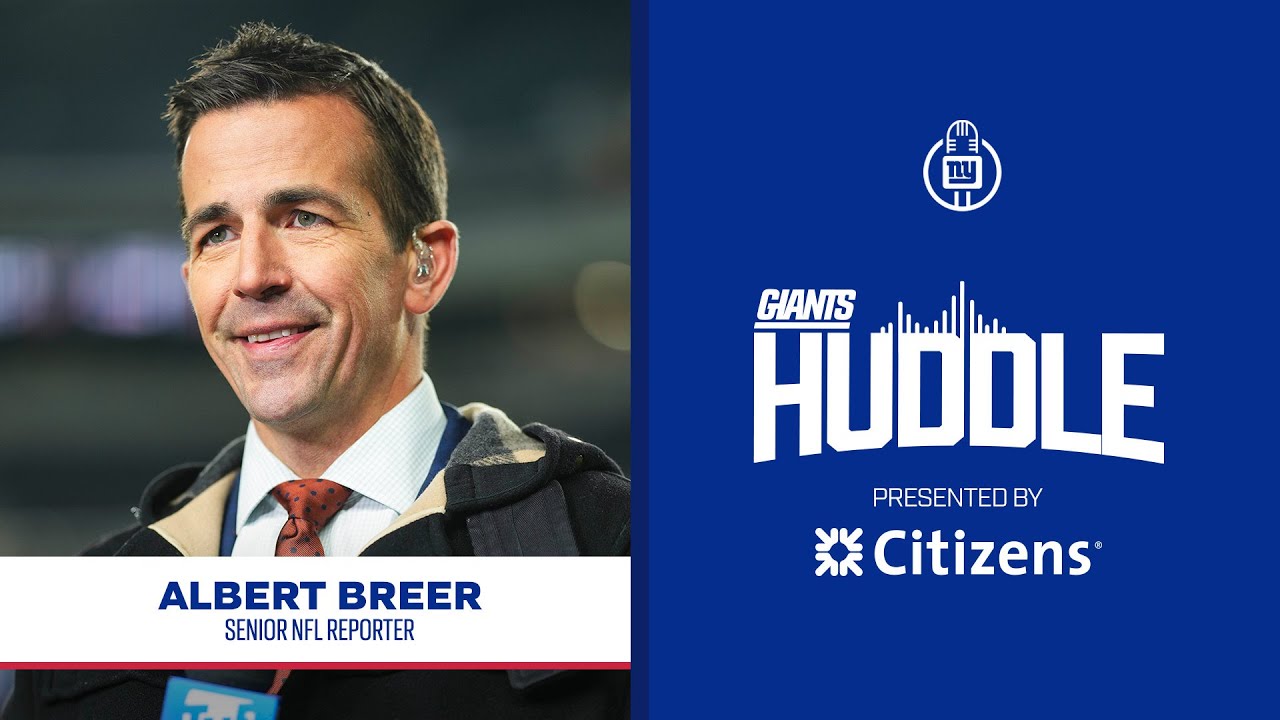 Sports Illustrated reporter Albert Breer on the Giants Defense | Giants Huddle | New York Giants