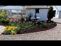 Edging a Flower Bed w/ Bricks and Planting a Maple Tree! 💪🌳// Garden Answer