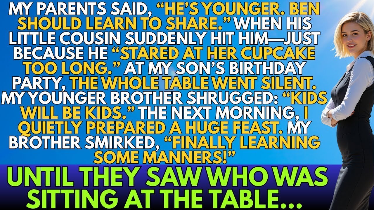 Parents Forced Me To Share With My Brother. They Didn't Know I Invited His Secret Son.