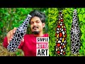 Quick and easy Bottle Art | 1 design in 4 method | Green Toons