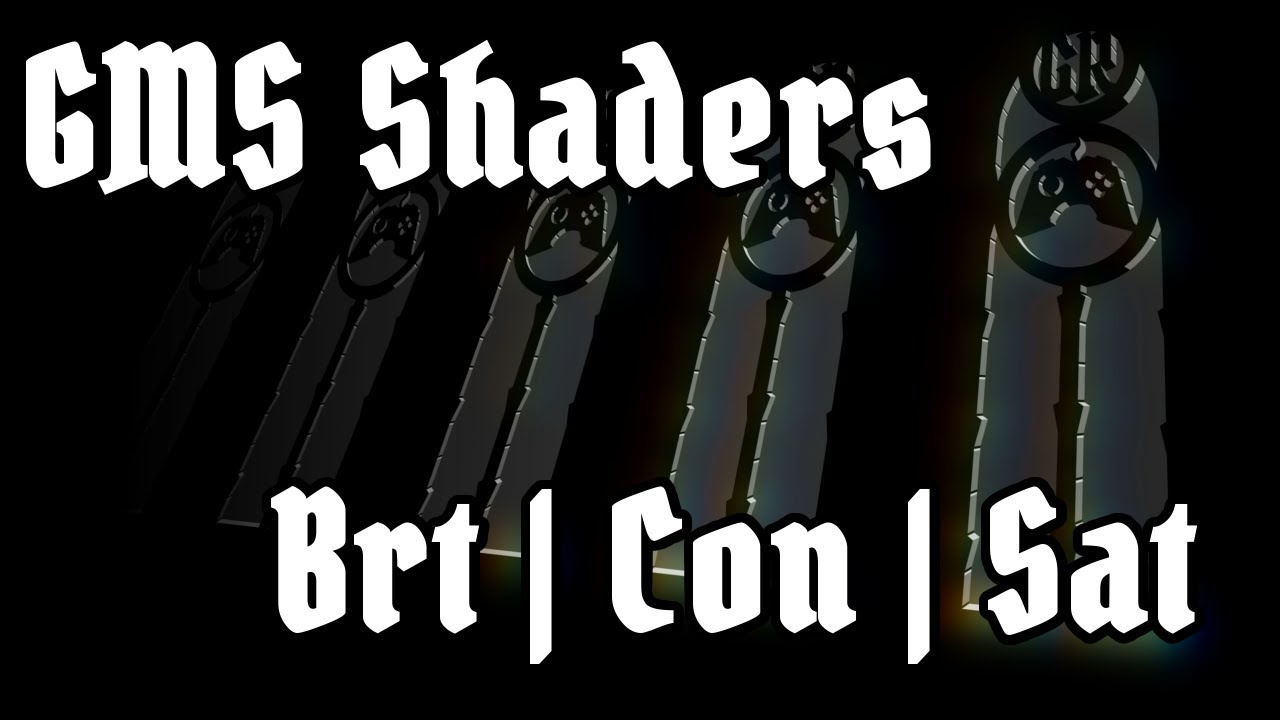 Shader Tutorial for GameMaker 05 - Gamma/Brightness/Contrast/Saturation