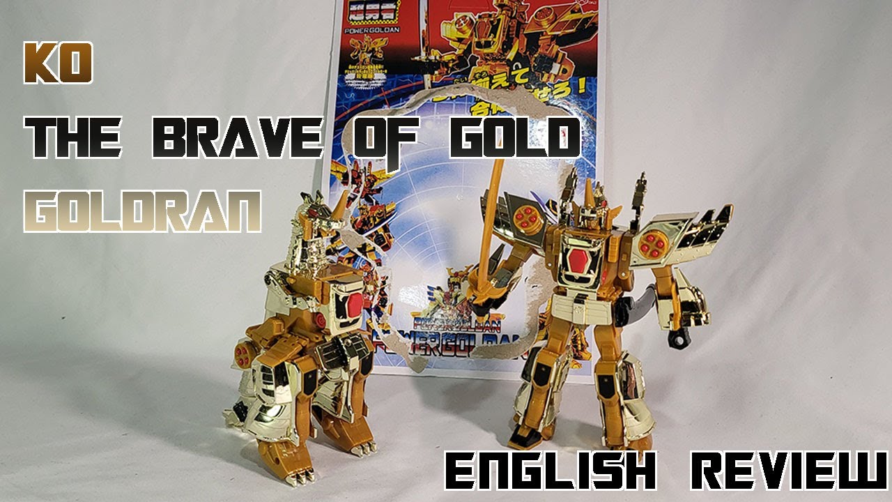 Golden Gold Ran Video Review - The Brave Of Gold Goldran - KO Goldran - YouTube