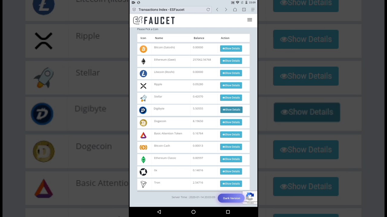Escoin краны с телефона