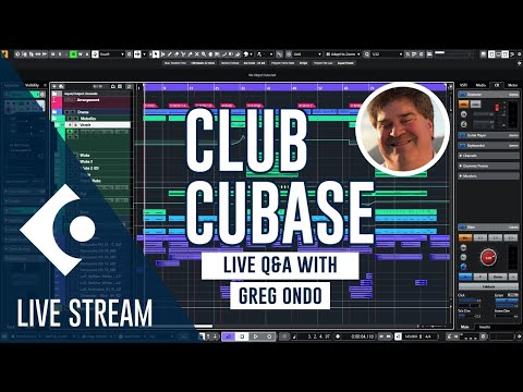 September 2 2025 Club Cubase Live Stream