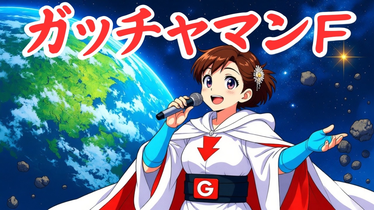 科学忍者隊ガッチャマンF 正義の花道 演歌ヒーロー｜ガッチャマン