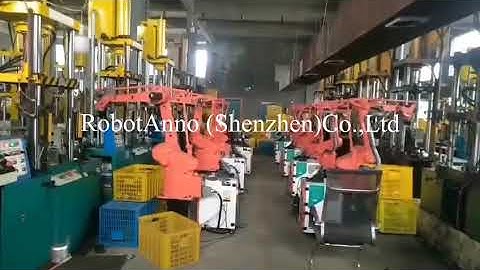 The industrial stamping robot