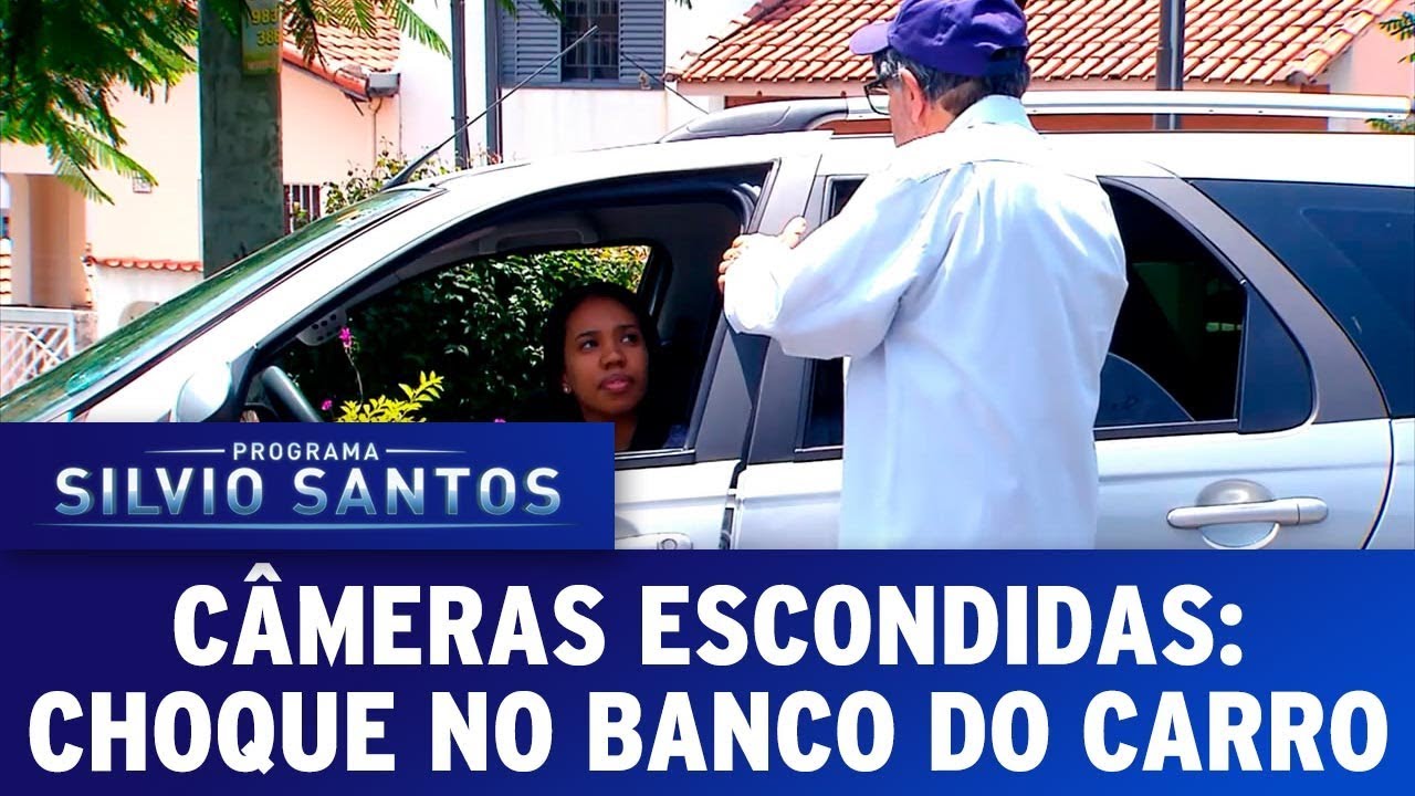 Choque no Banco do Carro - Shock on the Car Seat | Câmeras Escondidas (26/11/17)