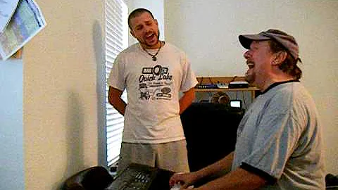 My Father and I singing together..AVI