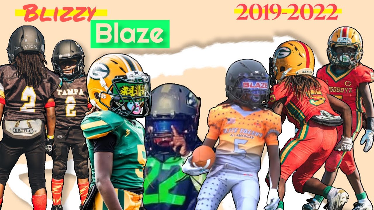 Blaze Top Football Plays From 2019-2022 This Kid Been The 👶🏾🐐 - YouTube