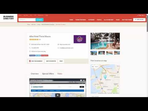 Business Directory WordPress Theme - Templatic
