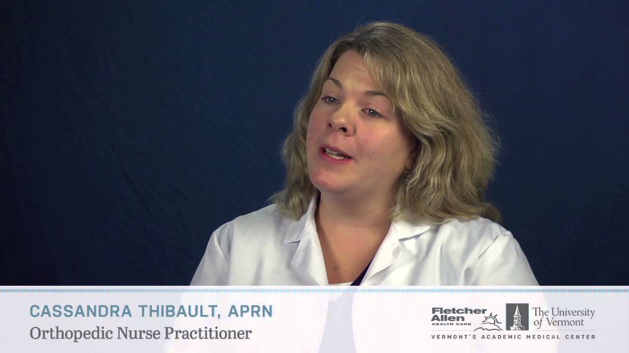 The UVM Medical Center: Cassandra Thibault, APRN- Orthopedics, South ...