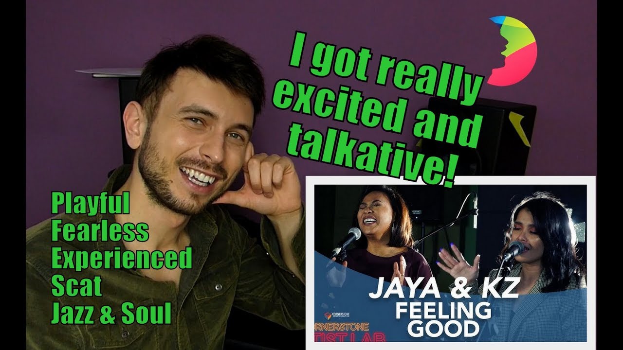 Vocal coach YAZIK analysis of JAYA & KZ - FEELING GOOD at ARTIST LAB